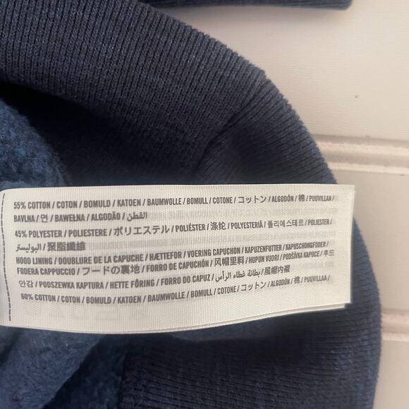 Y2K Inspired Hollister HCO Embroidered Spell Out Hoodie Sweatshirt Size Mens XL - Picture 7 of 8